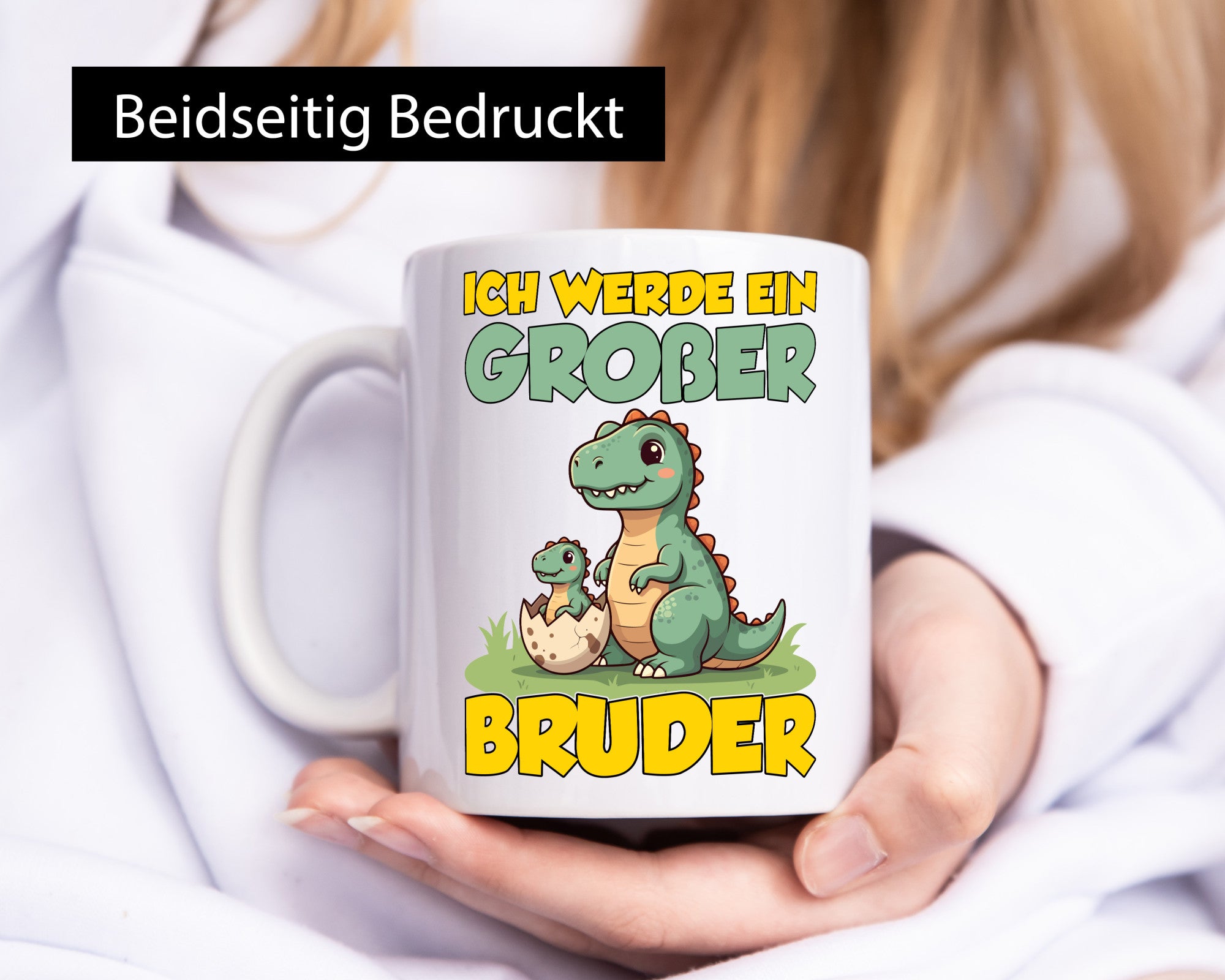 Ich werde großer Bruder | Dinosaurier Big Brother lustig Humor Geschenkidee