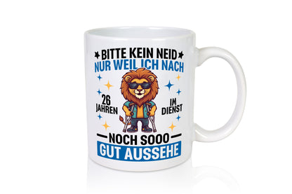 26 Jahre im Dienst | Arbeitsjubiläum Arbeit Geschenkidee Kollegen Büro Humor