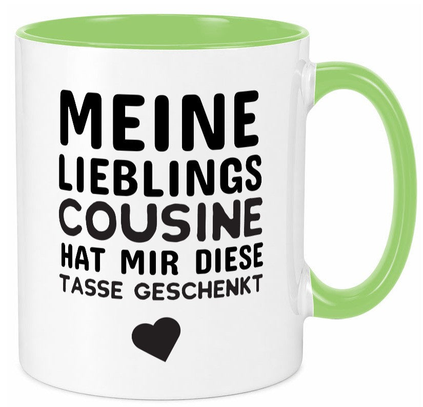 Lieblingscousine | Cousine Tasse Cousinen Humor Geschenkidee