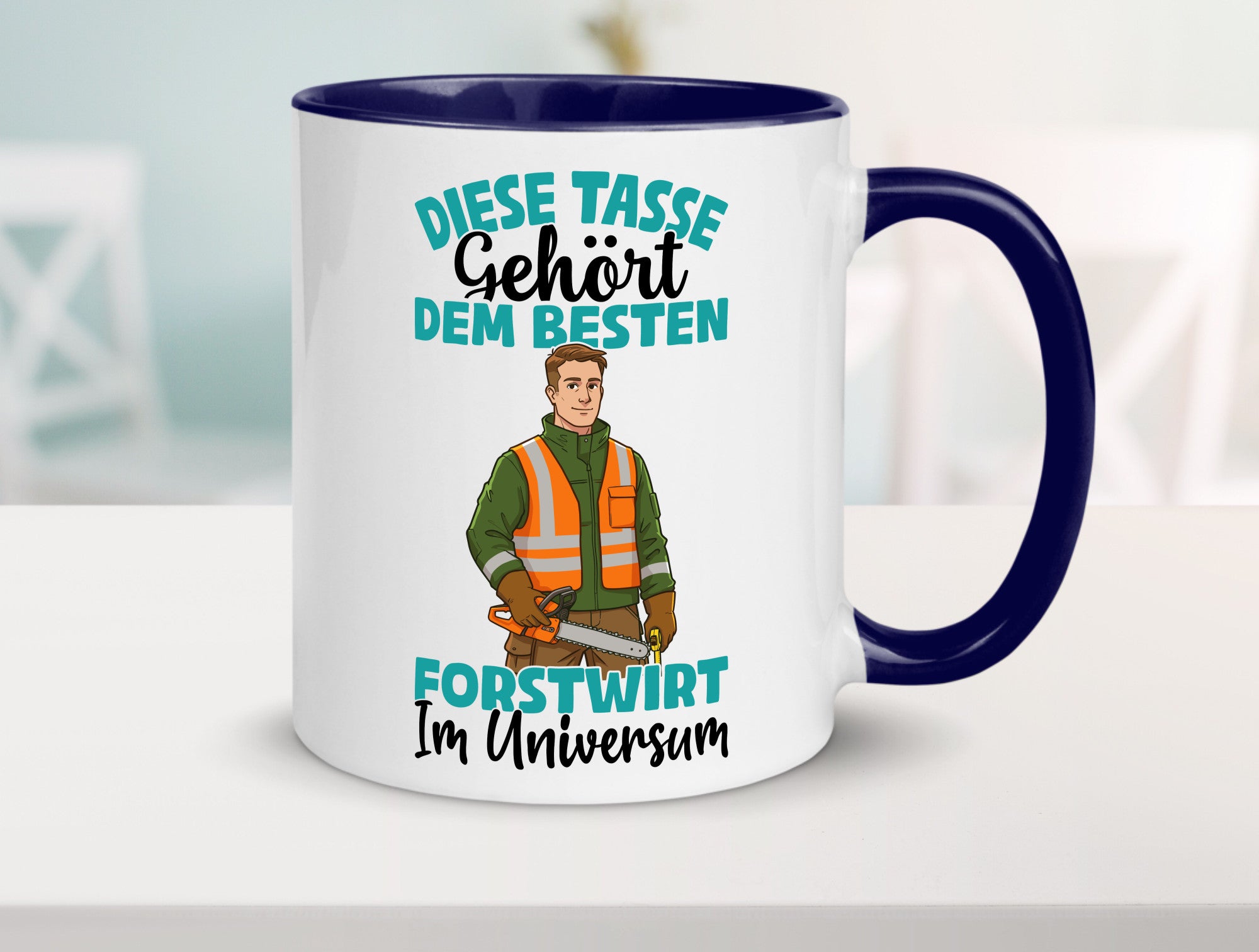 Im Universum: Forstwirt | Waldarbeiter lustig Arbeit Kollegen Büro Geschenk