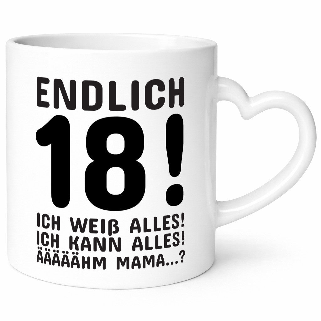Finally 18 | Birthday mug legal adult funny gift idea gift