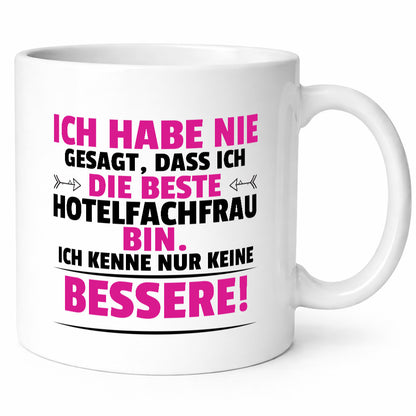 Der Beste Hotelfachfrau | Hotel lustig Humor Geschenkidee Geschenk Tasse