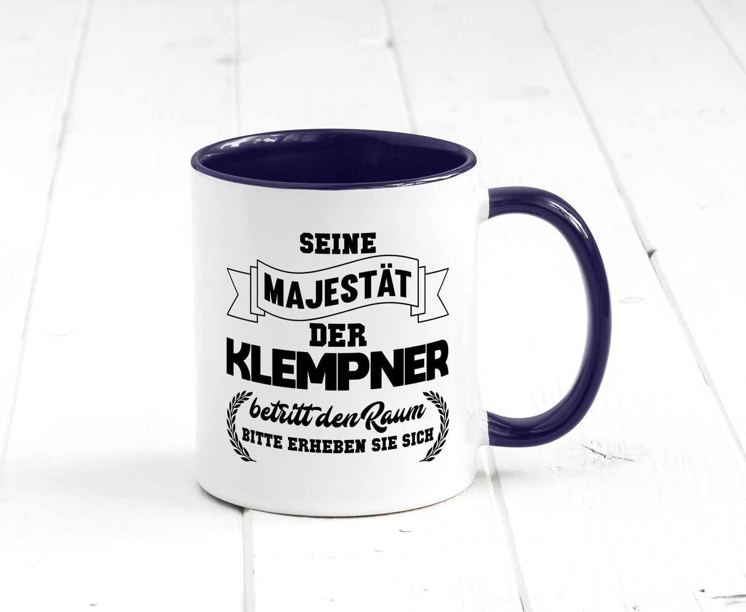 Der Klempner betritt den raum | Geschenk Humor Geschenkidee lustiger Spruch