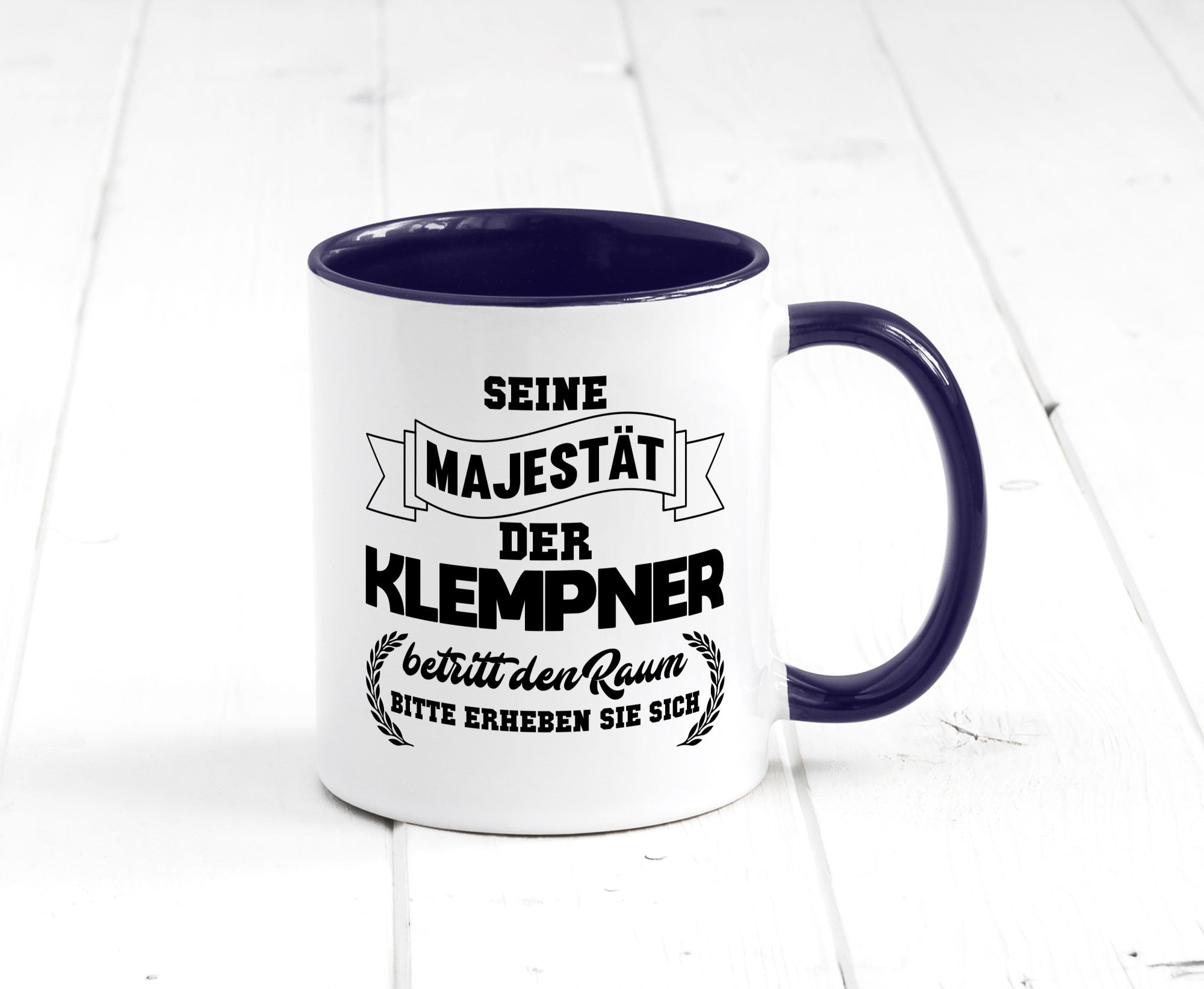 Der Klempner betritt den raum | Geschenk Humor Geschenkidee lustiger Spruch