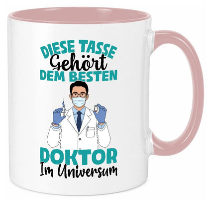 Im Universum: Doktor | Doktorand Doktortitel Geschenk Humor Geschenkidee Tasse