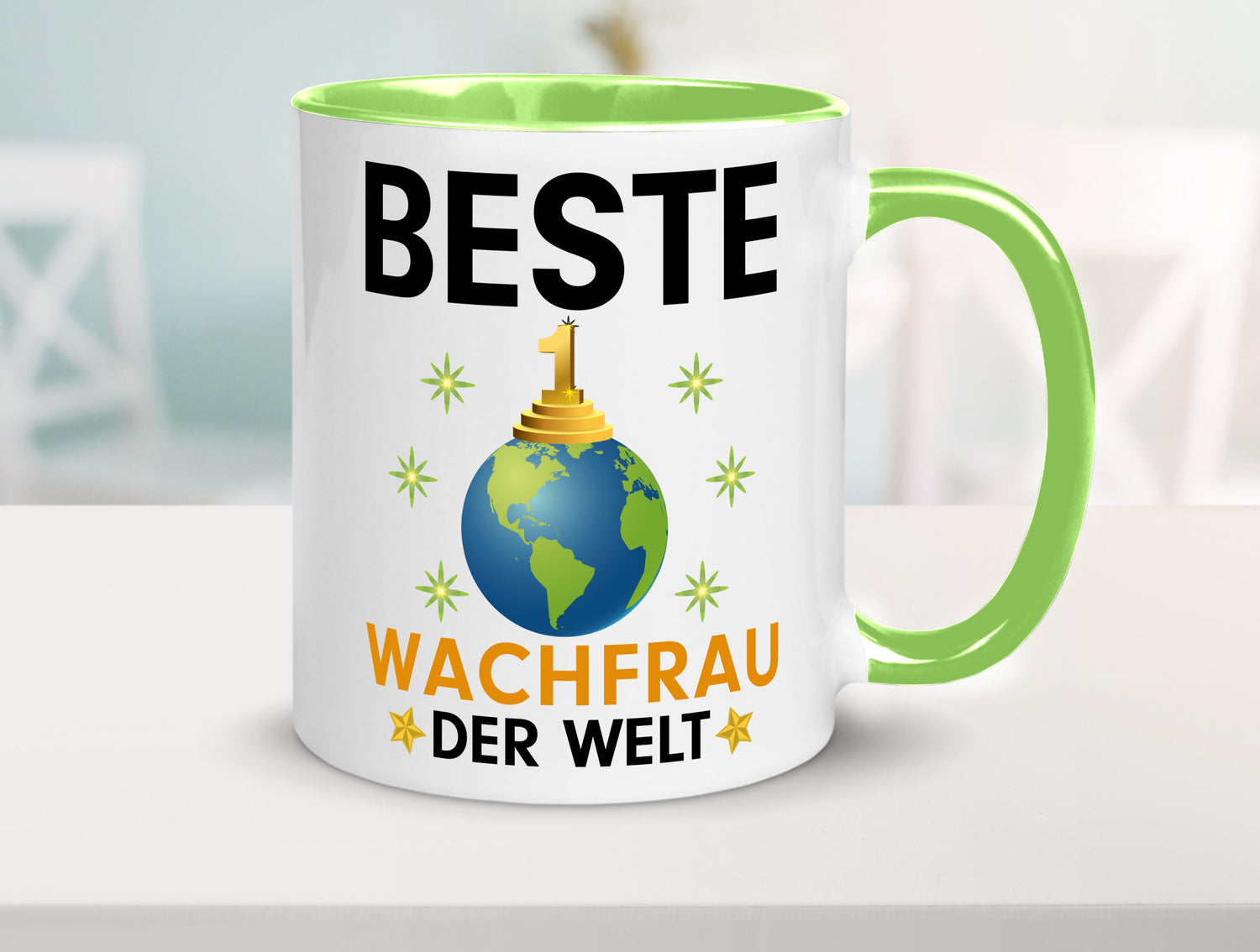 Welt Beste Wachfrau | Wachpersonal Nachtwächter Geschenk Humor Geschenkidee