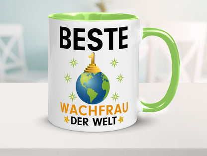Welt Beste Wachfrau | Wachpersonal Nachtwächter Geschenk Humor Geschenkidee