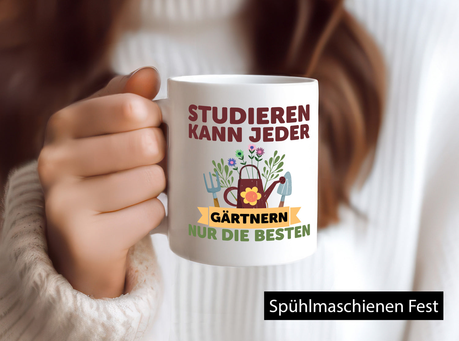 Studieren kann jeder | Gärtnern nur die Besten Garten lustig Humor Geschenkidee