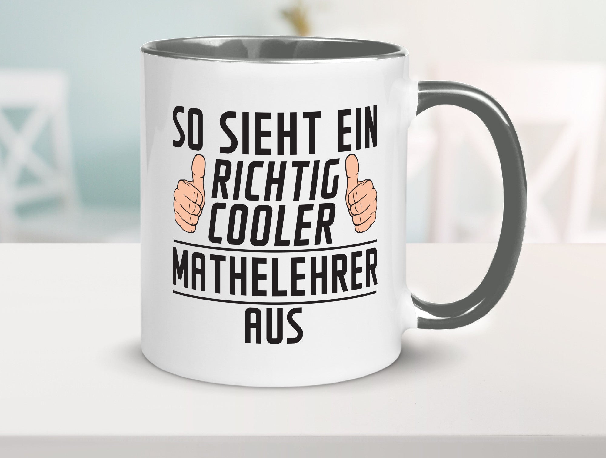 Richtig Cooler Mathelehrer | Lehrer Mathe lustig Humor Geschenkidee Geschenk