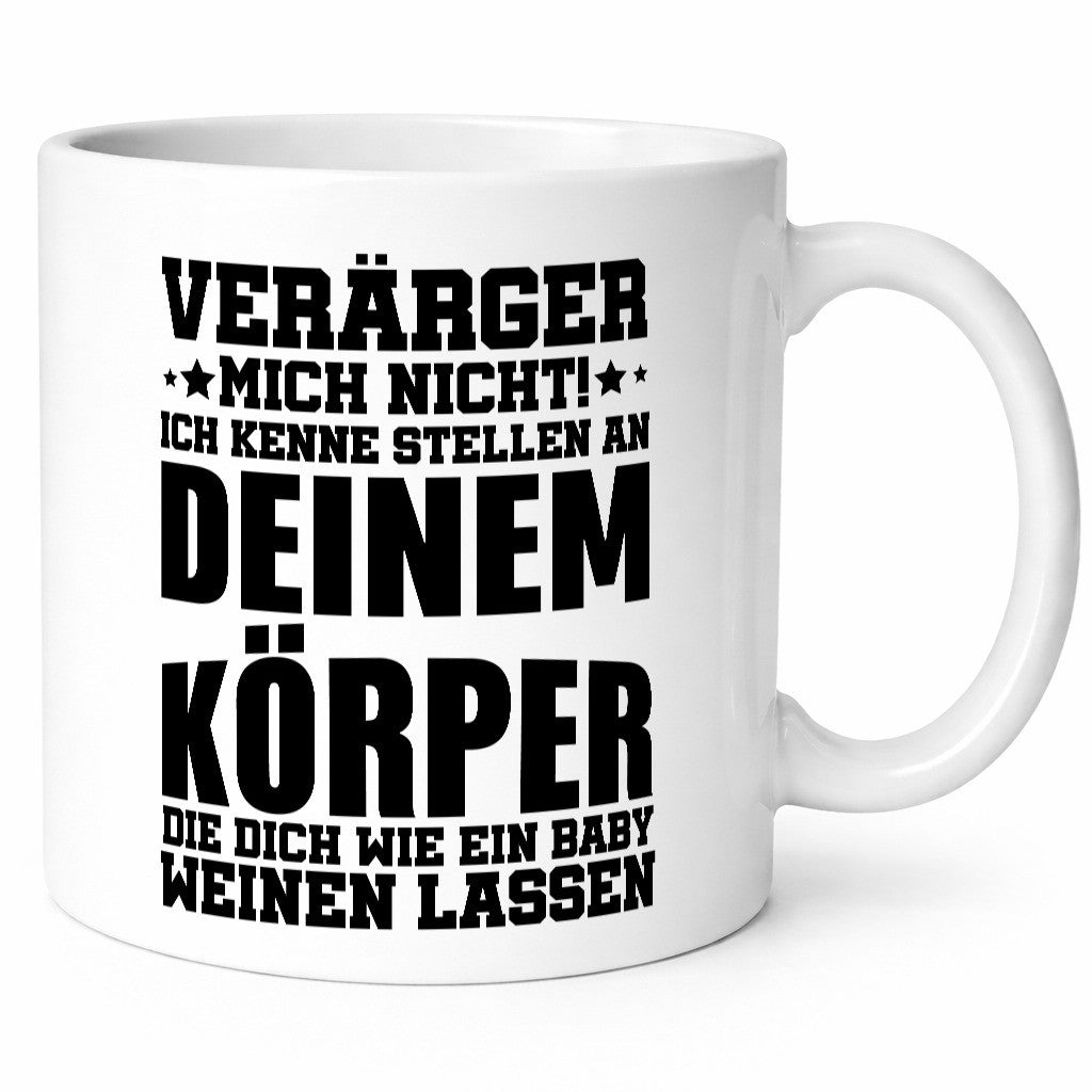 Ärger mich nicht Geschenkidee Humor Tasse