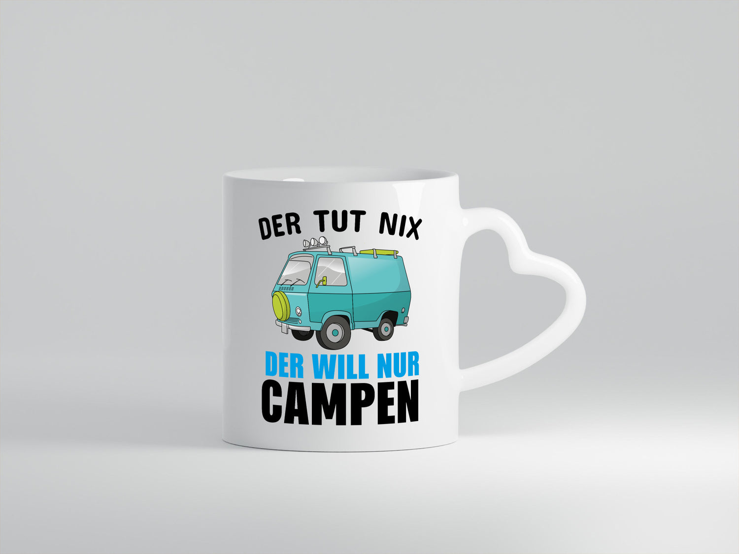 Ich will nur Campen Geschenkidee Humor Tasse