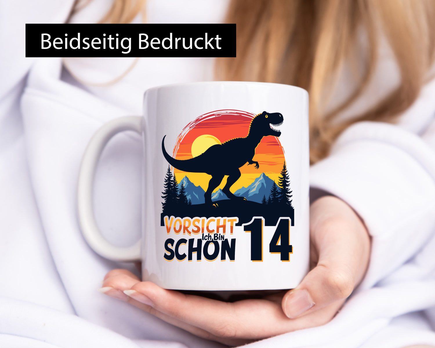 12. Geburtstag | 12 Jahre Dinosaurier v2 Geschenkidee Humor Tasse