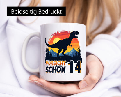 12. Geburtstag | 12 Jahre Dinosaurier v2 Geschenkidee Humor Tasse