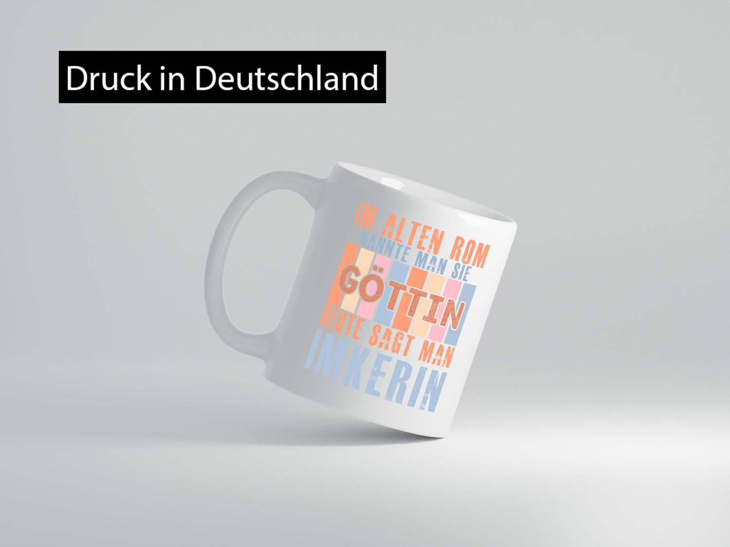 Heute sagt man: Imkerin | Imkerei lustig Humor Geschenkidee Geschenk Tasse
