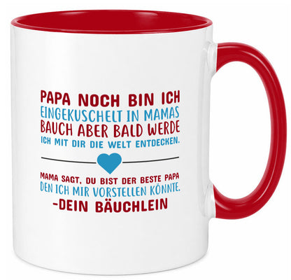 Schwangerschaft | Vaterschaft Tasse Papa Spruch Geschenk Familie Geschenkidee