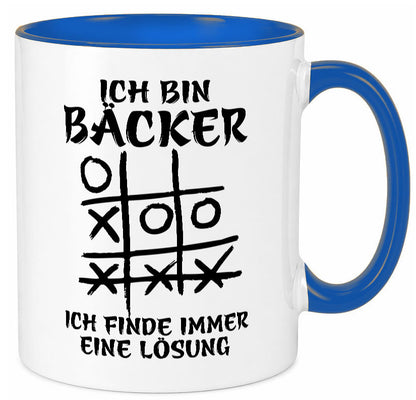 Ich bin Bäcker finde immer eine Lösung | Meister lustig Humor Geschenkidee