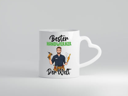 Bester Handwerker |Handwerk v2 Geschenk Humor Geschenkidee lustiger Spruch Tasse
