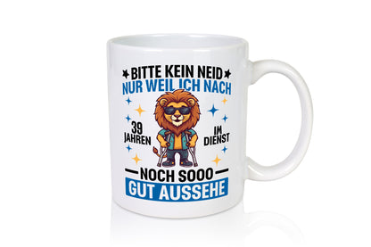 39 Jahre im Dienst | Arbeitsjubiläum Arbeit Humor Kollegen Büro Geschenkidee