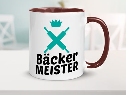 Bäcker Meister | Bäckerrei lustig Humor Geschenkidee Geschenk Tasse