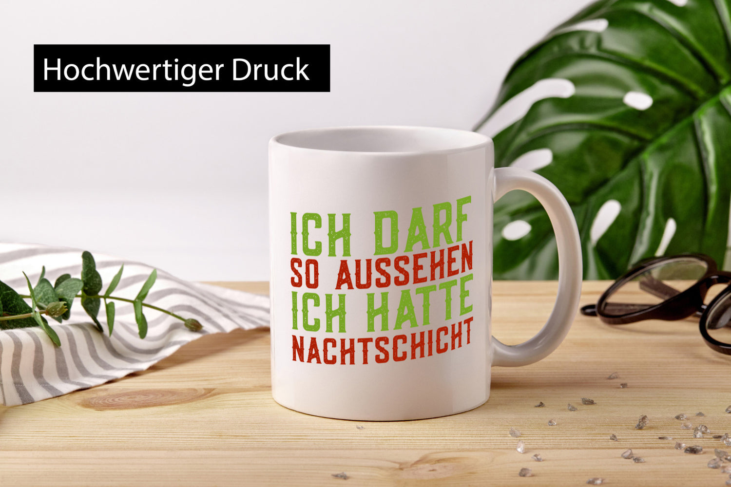Ich darf so aussehen | Arzt Nachtschicht Klinik Geschenk Humor Geschenkidee