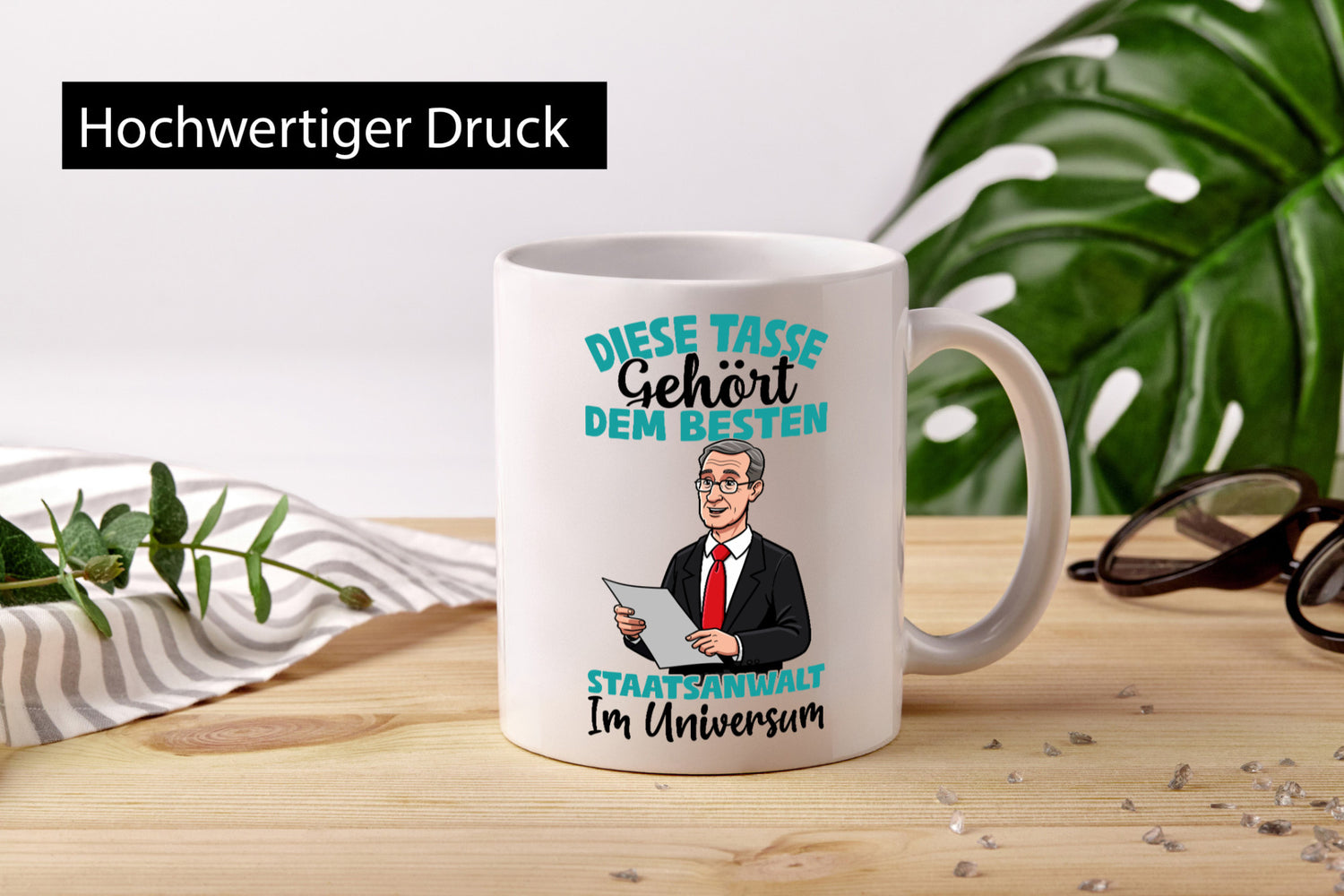 Im Universum: Staatsanwalt | Anwalt Jurist Humor Geschenkidee Tasse