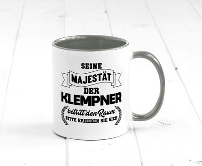 Der Klempner betritt den raum | Geschenk Humor Geschenkidee lustiger Spruch