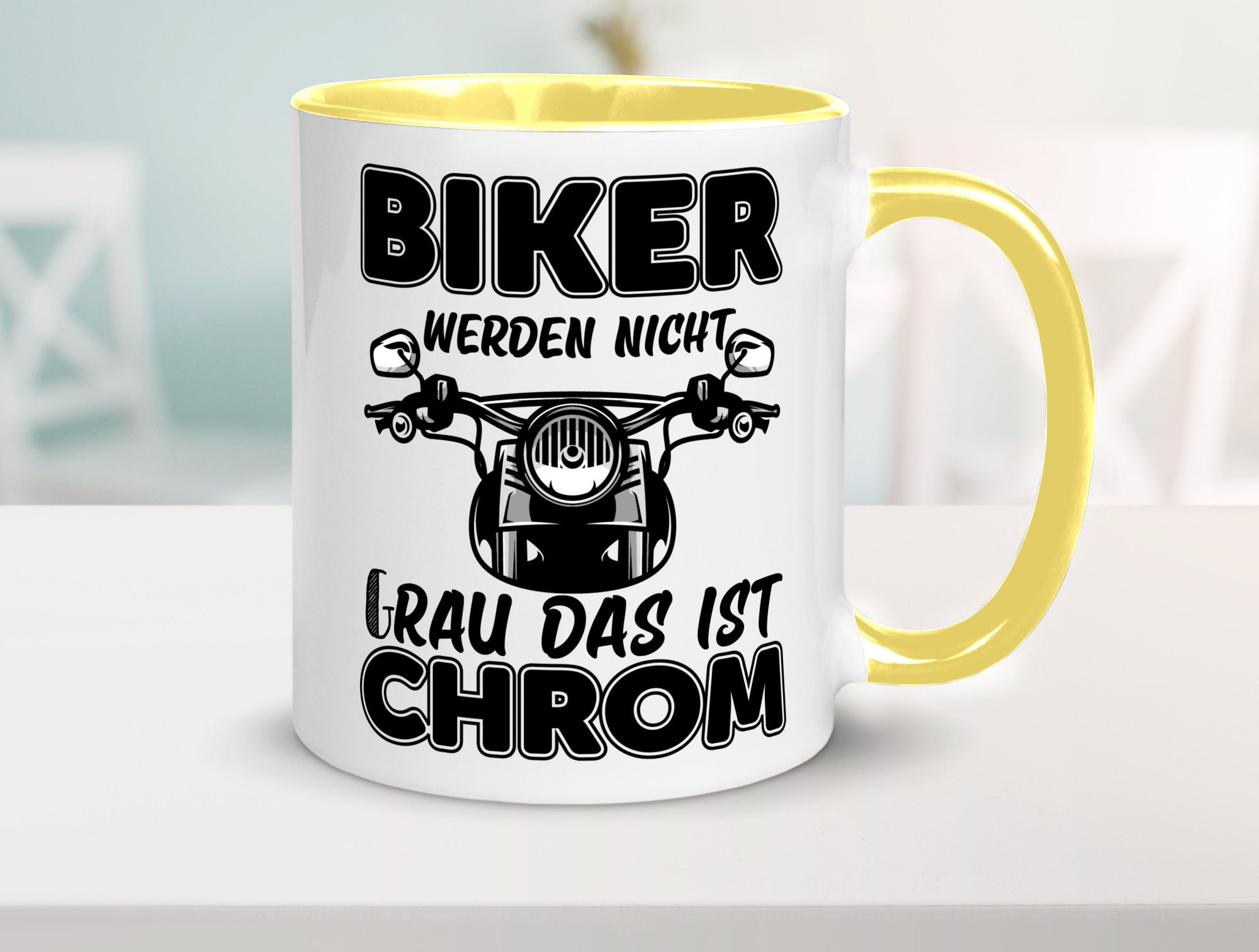 Biker werden nicht grau | Motorrradfahrer Tasse Humor Geschenkidee