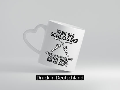 Der Schlosser lustiger Spruch Geschenk Humor Geschenkidee Tasse