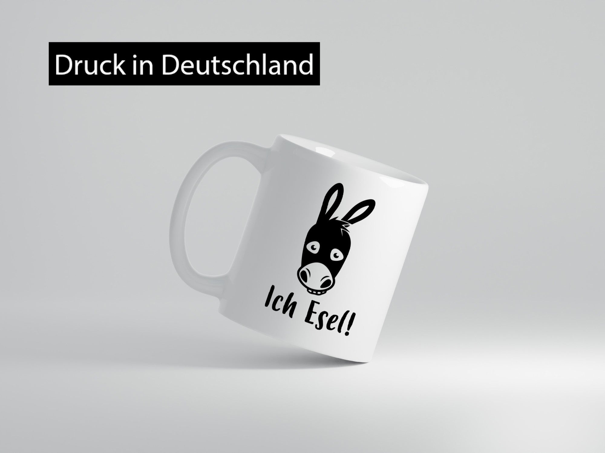 Ich Esel | Liebhaber lustig Humor Geschenkidee Geschenk Tasse