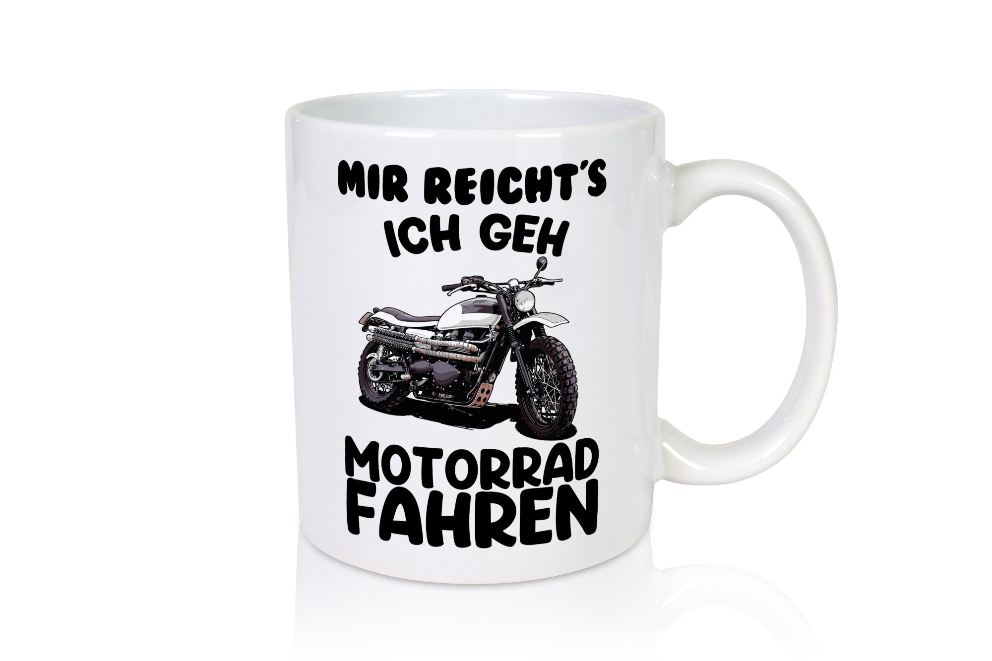 Motorrad Fahrer Tasse Geschenkidee Humor