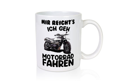 Motorrad Fahrer Tasse Geschenkidee Humor
