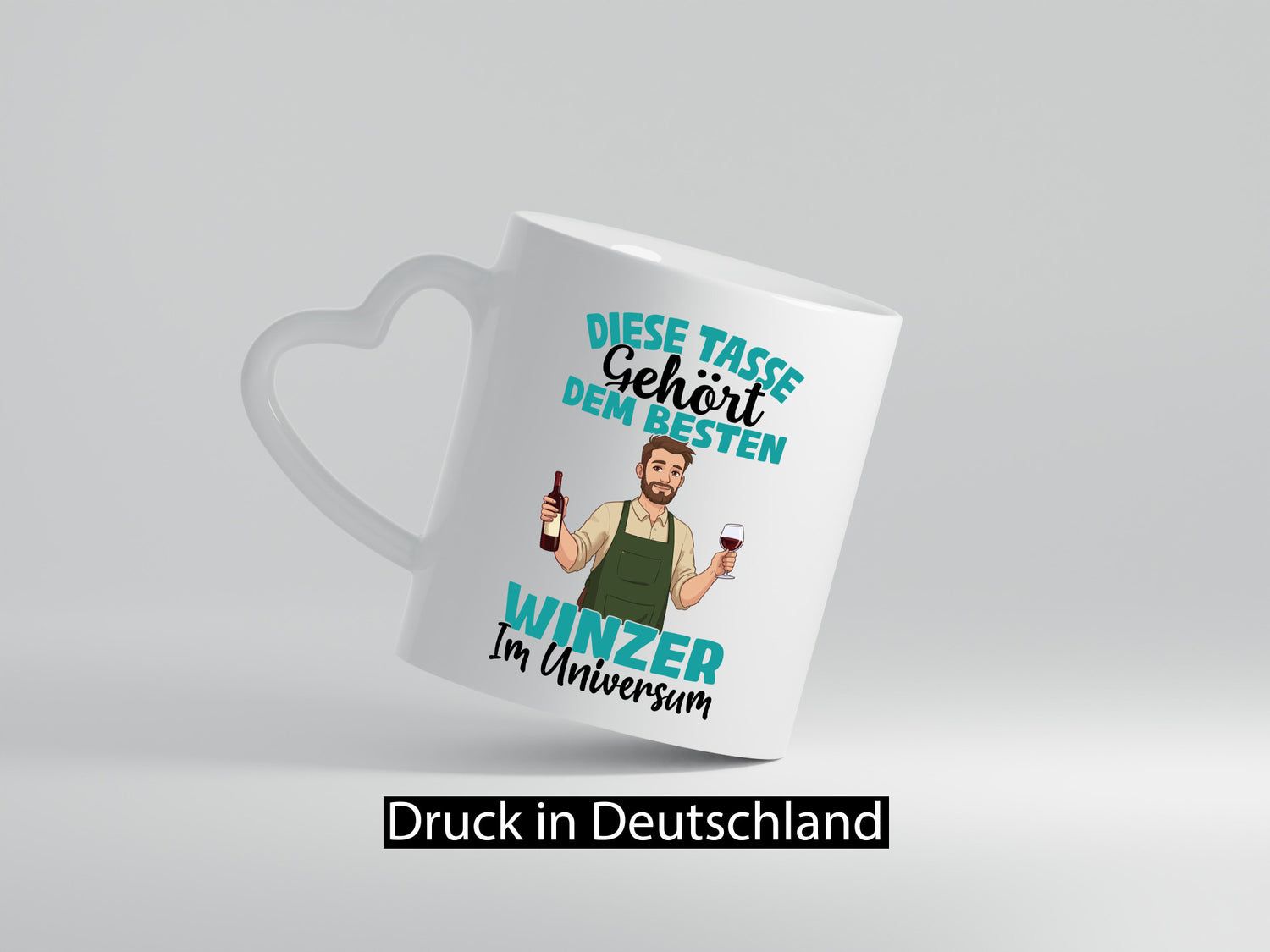 Im Universum: Winzer | Weinbauer Wein Geschenkidee Humor Tasse