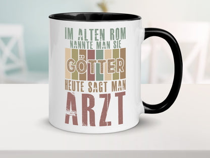 Heute sagt man: Arzt | Medizin Doktor Facharzt Geschenk Humor Geschenkidee Tasse