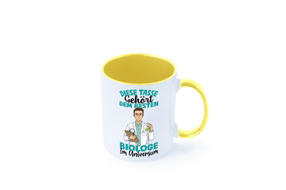 Im Universum: Biologe | Biologie Naturforscher Humor Geschenkidee Tasse