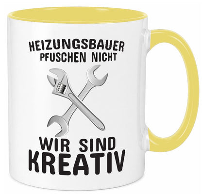Heizungsbauer | Beruf Tasse Heizungsinstallateur lustig Arbeit Kollegen Büro