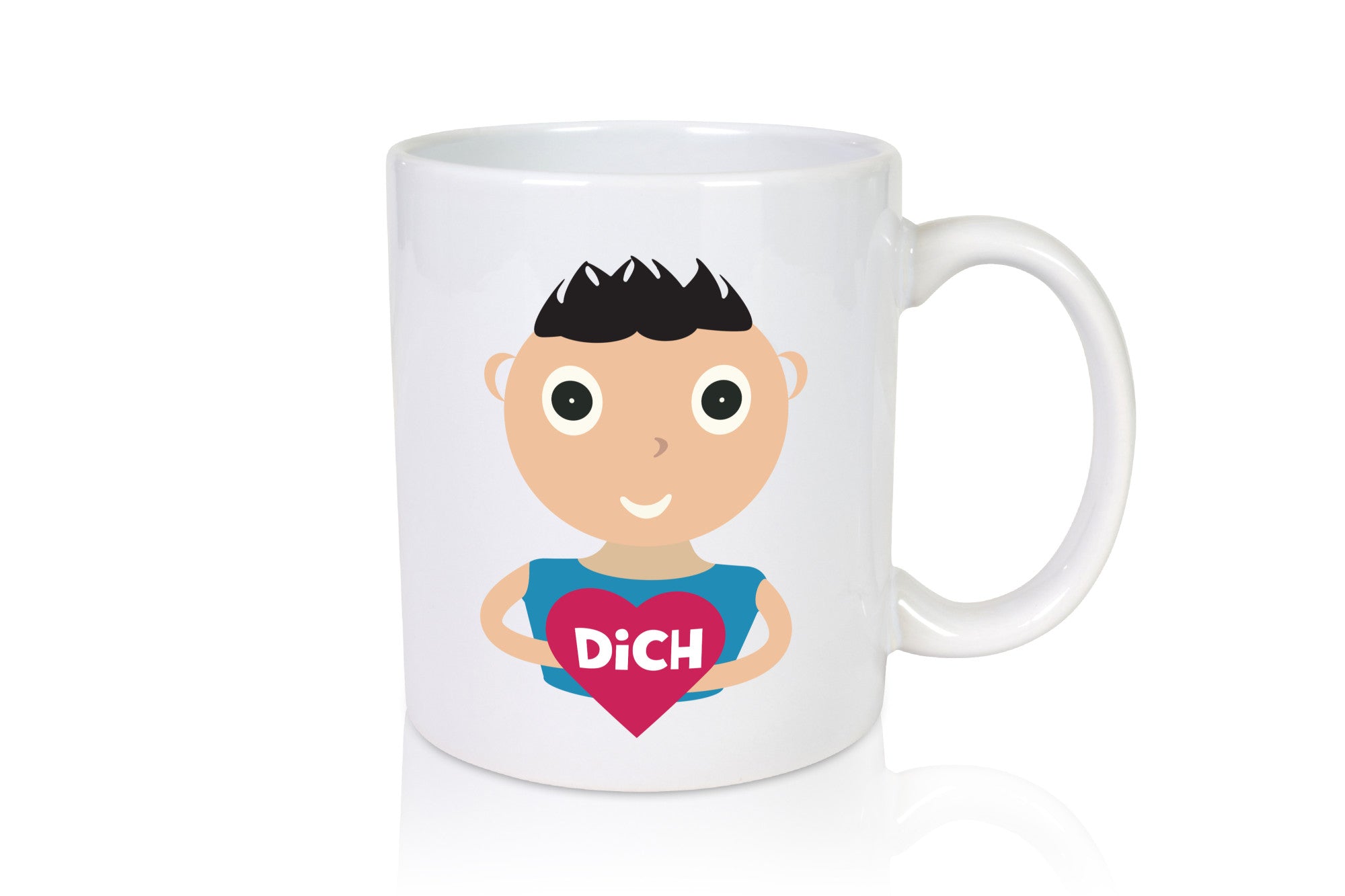 Liebe dich | Beziehung für immer zusammen Geschenkidee Humor Tasse