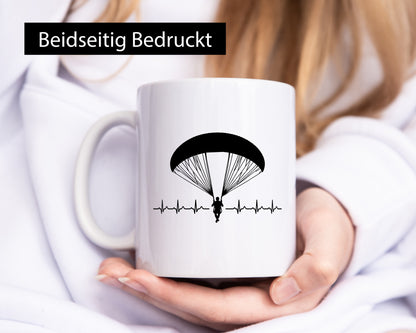 Gleitschirm | Motiv Paragleiter Gleitschirmfliegen vl1 Geschenk Humor
