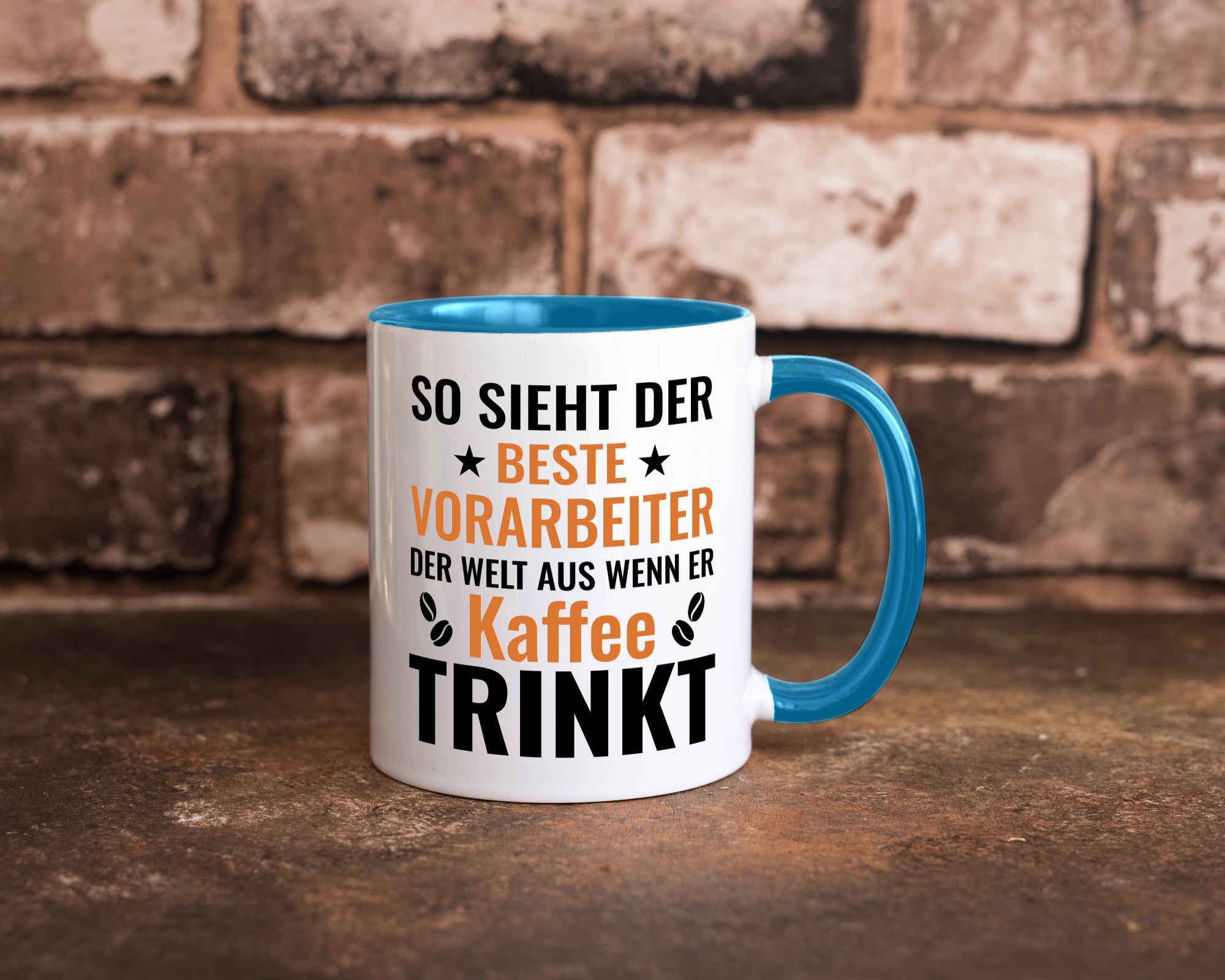 Kaffee trinkt: Vorarbeiter | Kollege Teamleiter Geschenk Arbeit Kollegen Büro