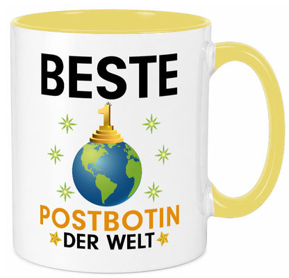 Welt Beste Postbotin | Beruf Post Briefträger Humor Arbeit Kollegen Büro