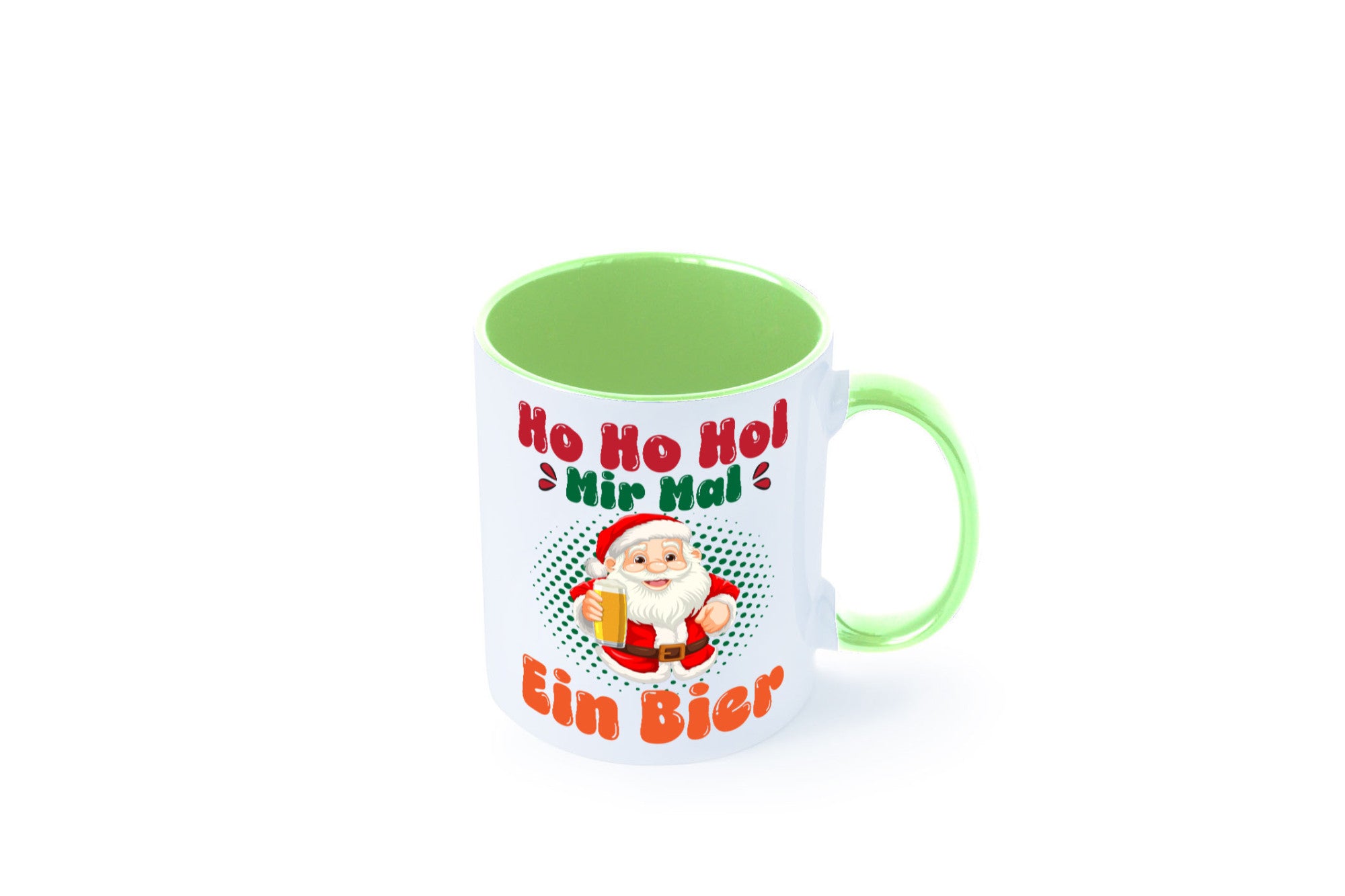 Ho mir mal ein Bier | Ugly Christmas Trinken v2 Geschenkidee Humor Tasse