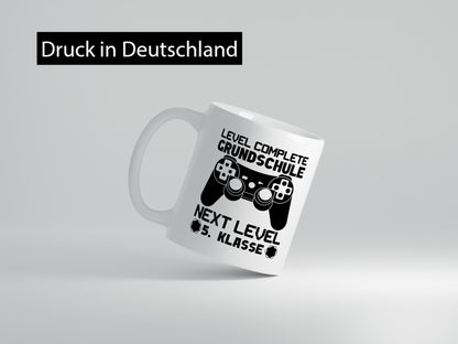 Level complete | 5. Klasse Gaming Grundschule lustiger Spruch Geschenk Humor