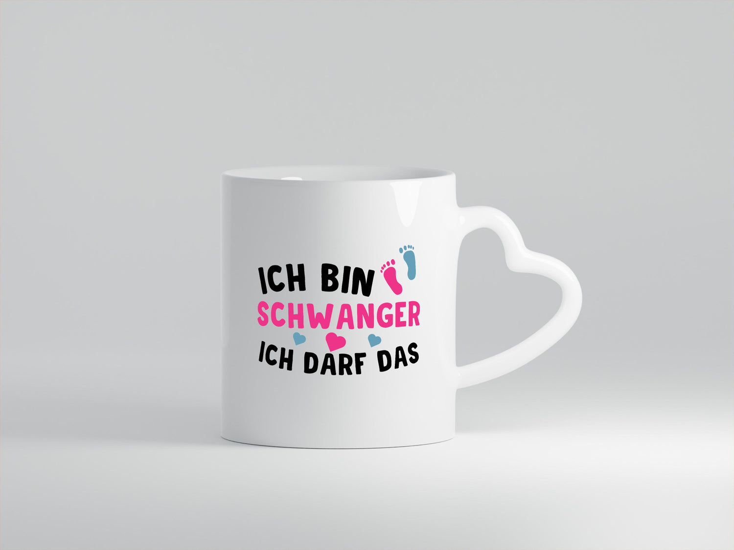 Ich bin schwanger | Nachwuchs Tasse lustiger Spruch Geschenk Humor Geschenkidee