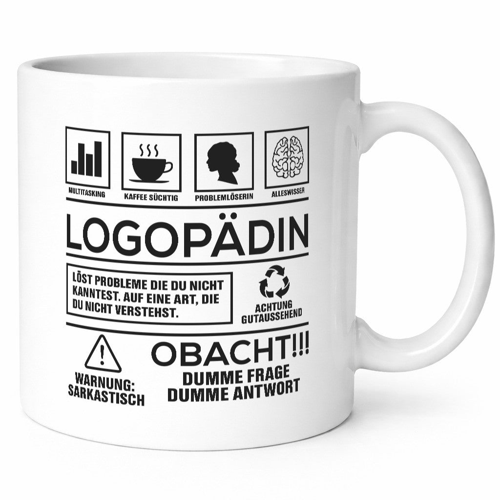 Attention Speech Therapist Problems | Speech Therapy Humor Gift Idea Mug