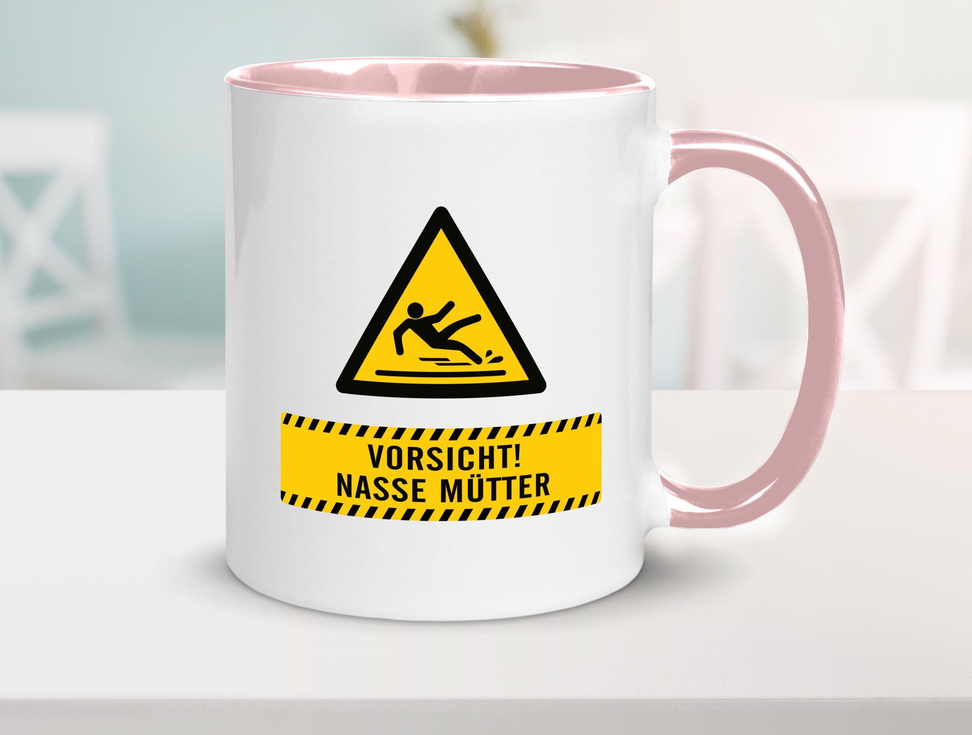 Vorsicht Nasse Mütter | Muttertag Geschenk Familie Geschenkidee lustiger Spruch