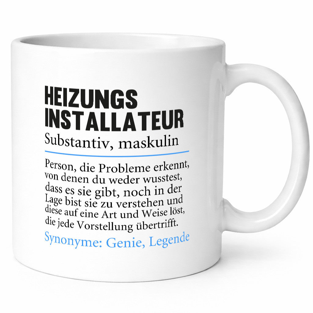 Heizungsinstallateur | Beruf Heizungsbauer Humor Arbeit Kollegen Büro