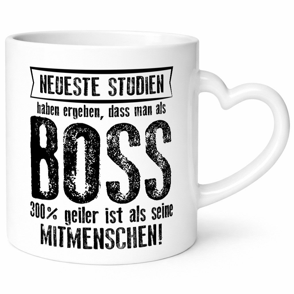 Neuste Studien: Boss | Führungskraft Vorgesetzter lustiger Spruch Geschenk