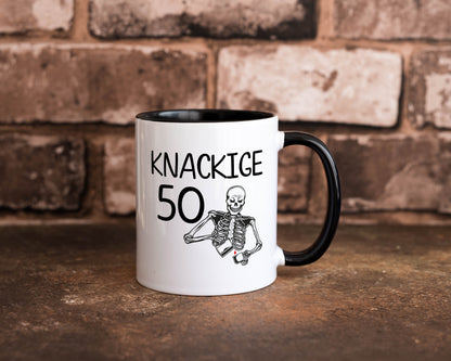 50. Geburtstag | Alt Knackig und Geschenk Geschenkidee lustiger Spruch Tasse