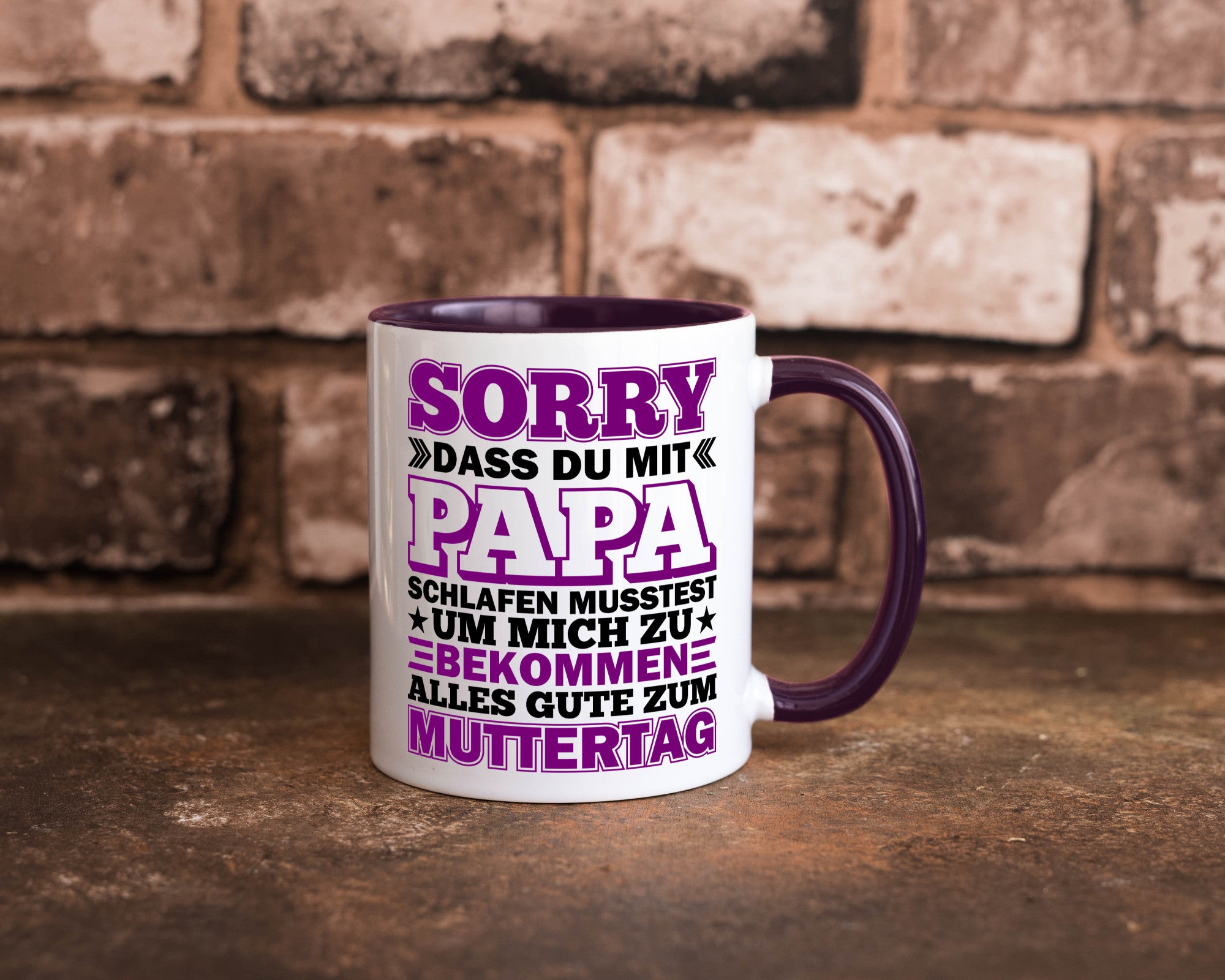 Muttertags Tasse vl1 lustig Familie Geschenkidee Geschenk