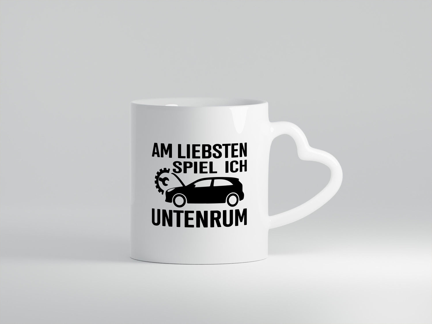 Am liebsten spiele ich unten rum | Autoliebhaber Werkstatt lustiger Spruch