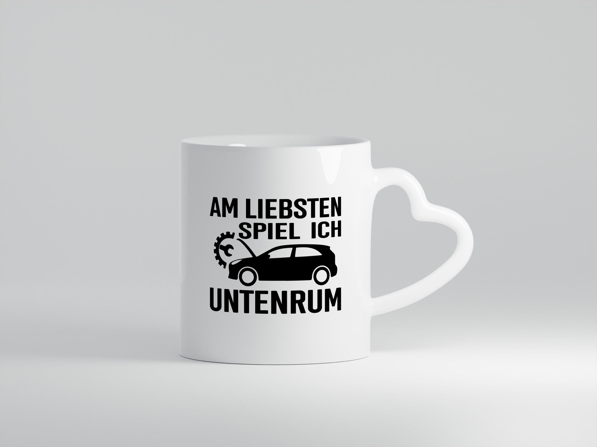 Am liebsten spiele ich unten rum | Autoliebhaber Werkstatt lustiger Spruch